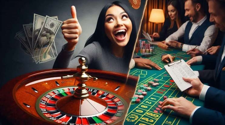 Panel riwayat transaksi dan status akun